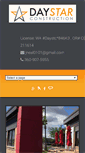 Mobile Screenshot of daystarconstruction.us